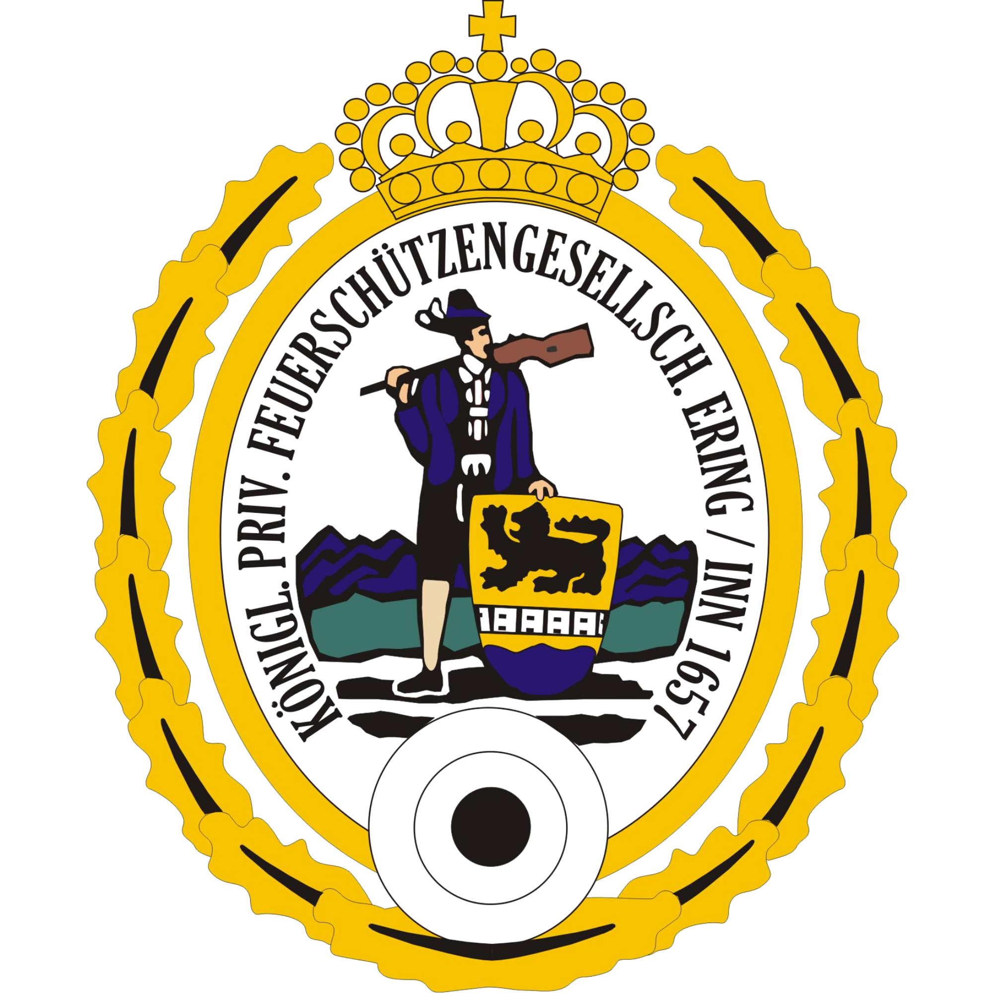 Wappen der Feuerschützengesellschaft Ering